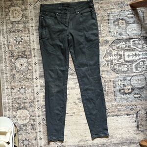 Belstaff moto jeans size 27 steel gray black
